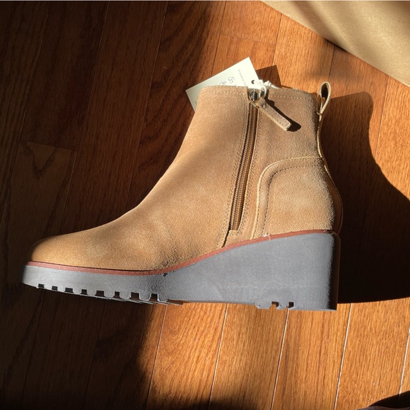 NWT Sanctuary Women's Engage Ankle Boot Suede Size 9 Color Acorn / Brown - Picture 9 of 11